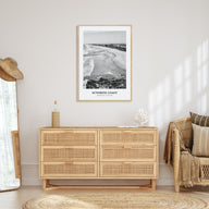 Sunshine Coast Portrait B&W Poster