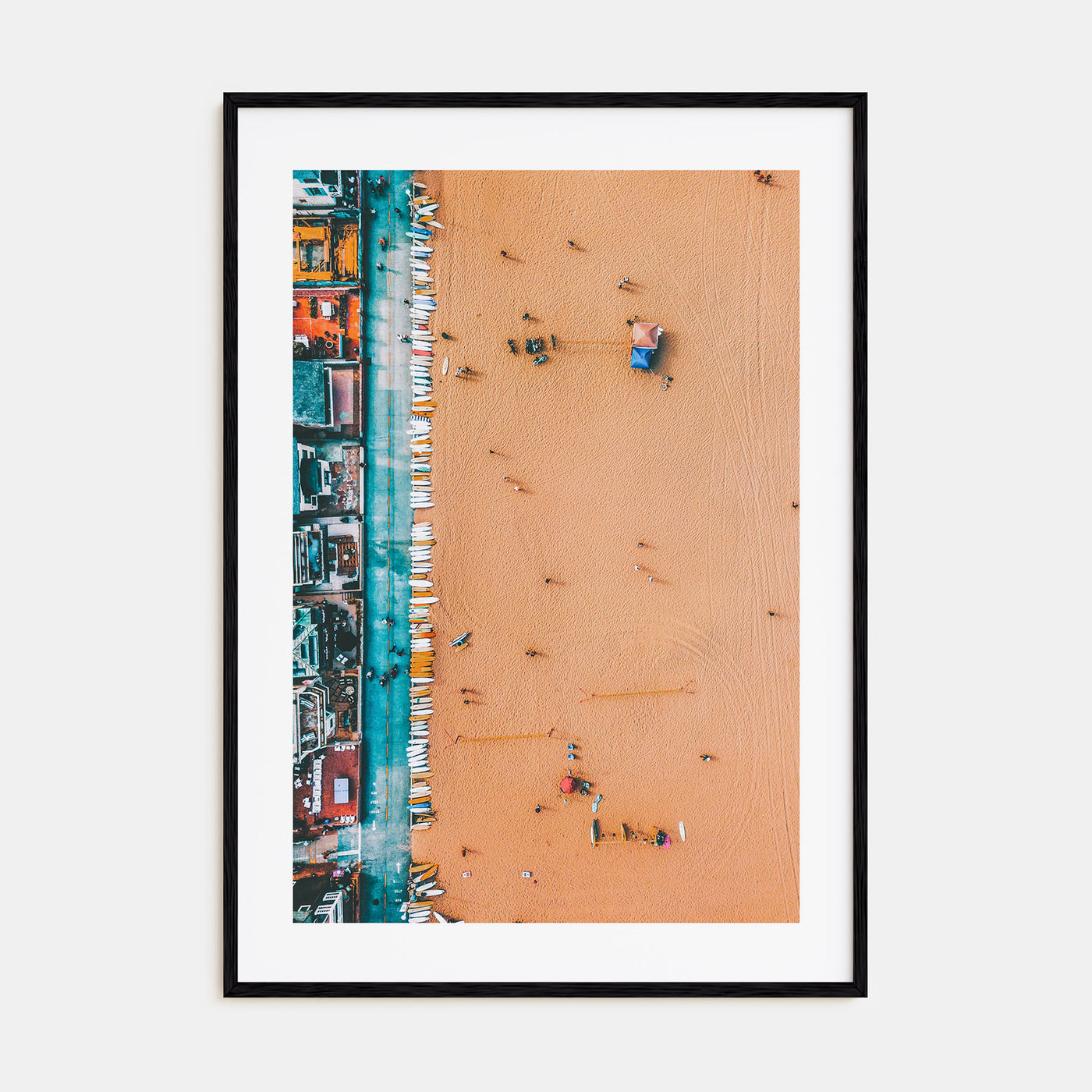 Surfboards Photo Color No 2 Poster