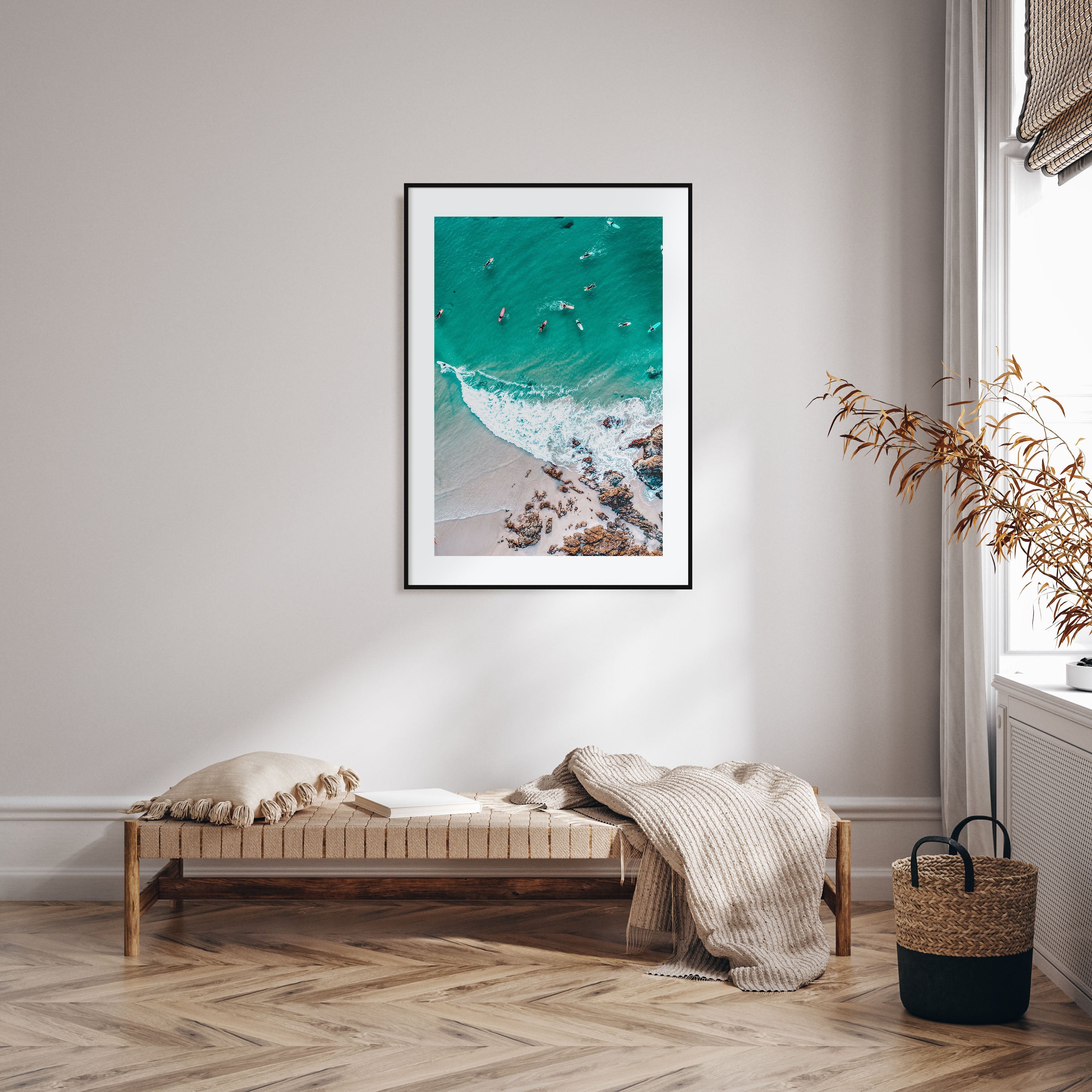 Surfing Photo Color No 2 Poster