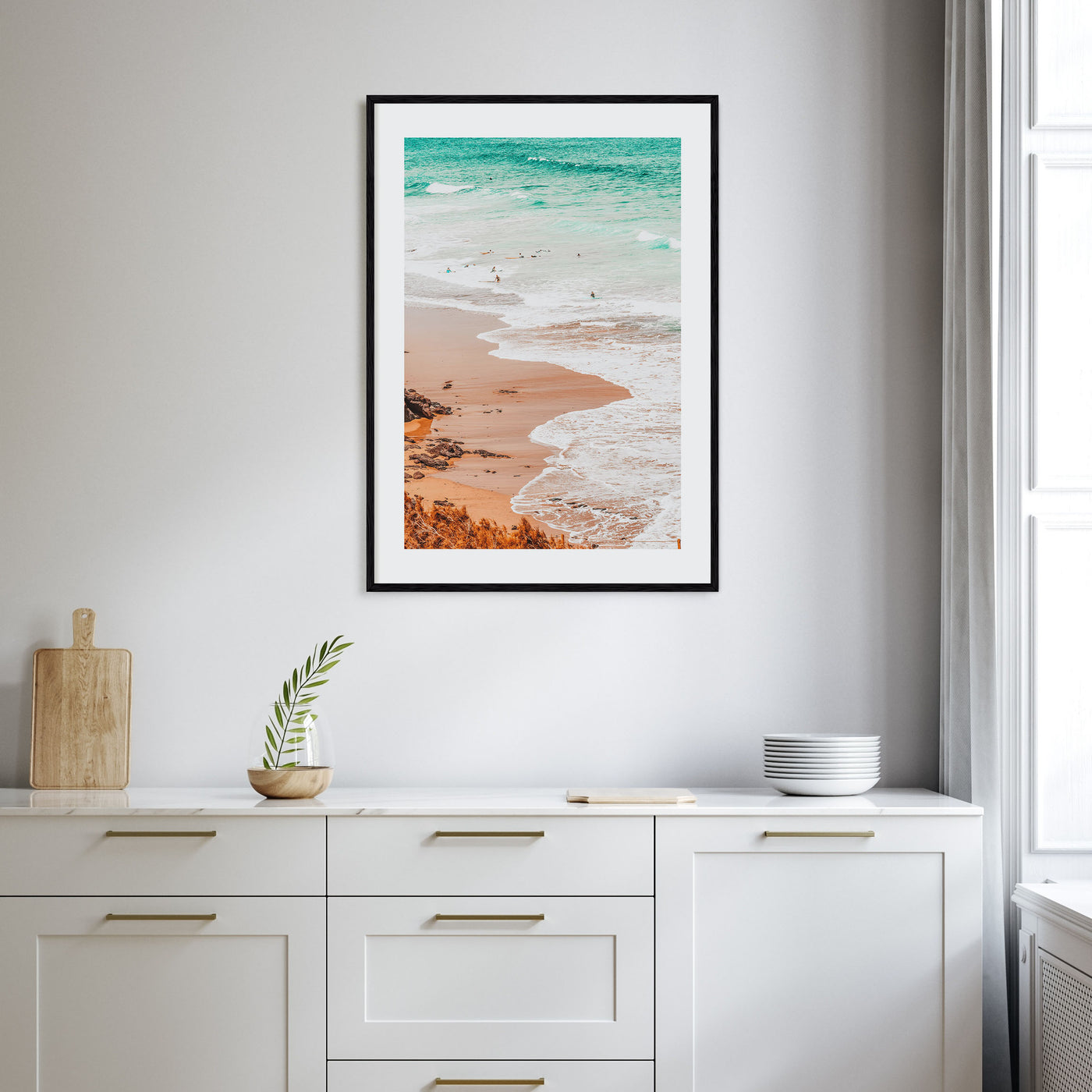 Surfing Photo Color No 4 Poster