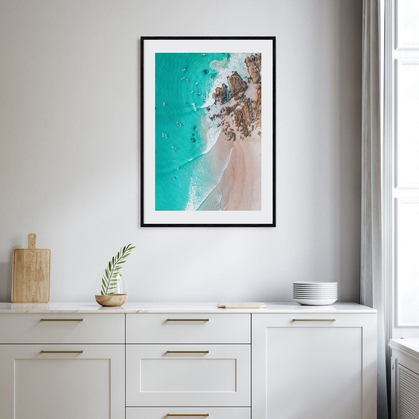 Surfing Photo Color No 6 Poster