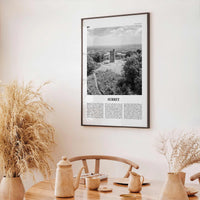 Surrey Print Black and White, Surrey Wall Art, Surrey Poster, Surrey Photo, Surrey Map, England, UK, United Kingdom