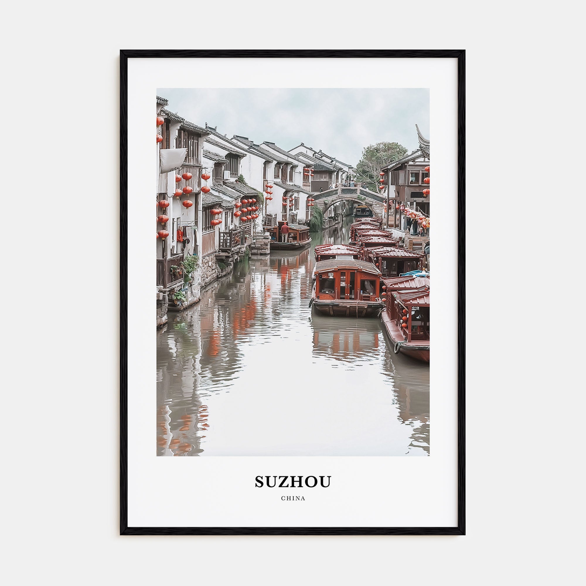 Suzhou Portrait Color Poster