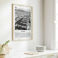 Swansea Print Black and White, Swansea Wall Art, Swansea Poster, Swansea Photo, Swansea Wall Décor, Swansea Map, Wales, UK