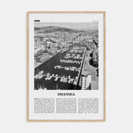 Swansea Travel B&W Poster