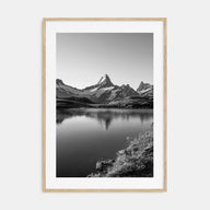 Switzerland Photo B&W Poster