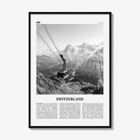 Switzerland Print Black and White, Switzerland Wall Art, Switzerland Poster, Switzerland, Swiss, Schweizerische, Suisse, Schweiz, Europe