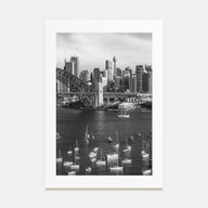 Sydney Photo B&W No 1 Poster