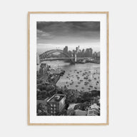 Sydney Photo B&W No 2 Poster