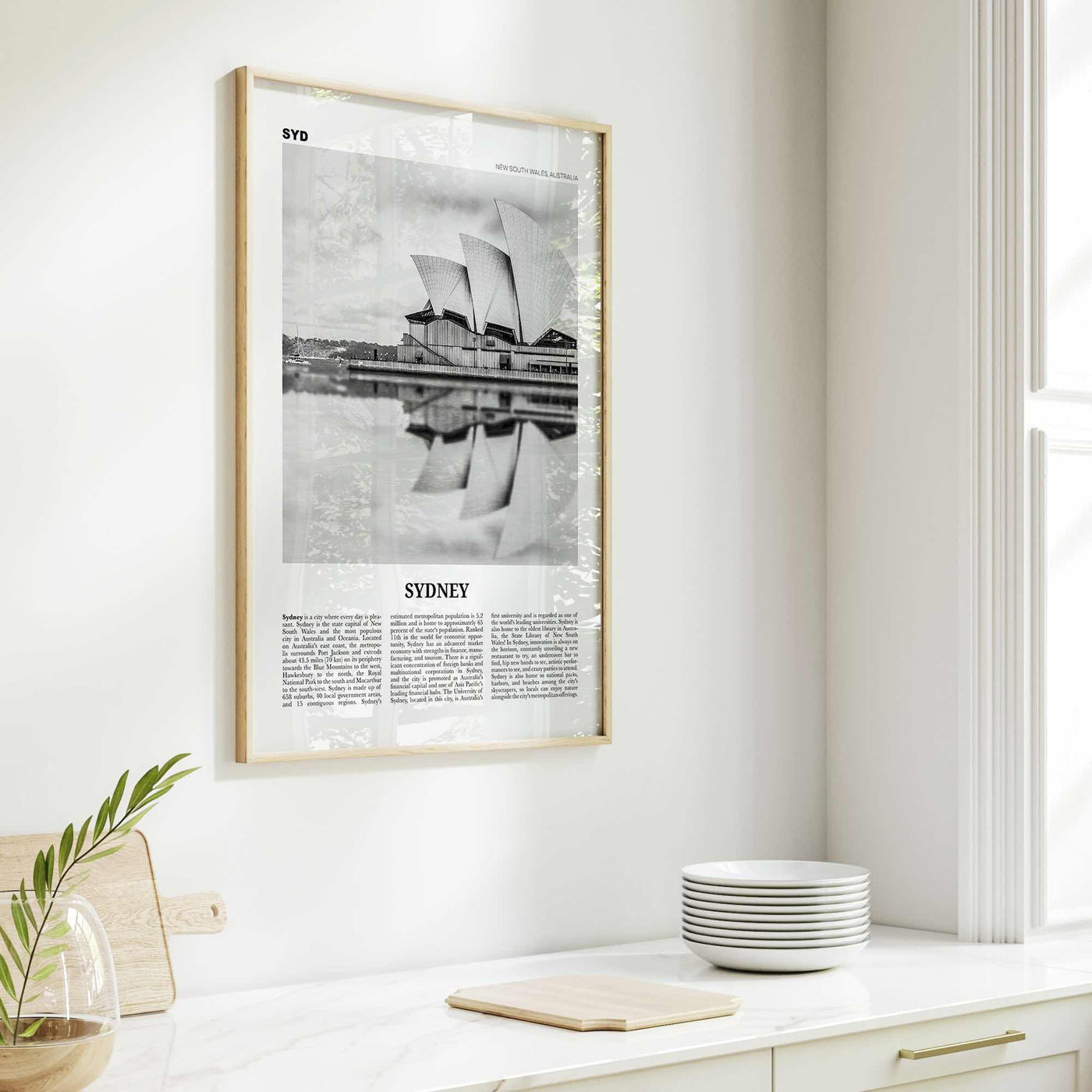 Sydney Print Black and White No 1, Sydney Wall Art, Sydney Poster, Sydney Photo, Travel Print, New South Wales, Australia, Oceania