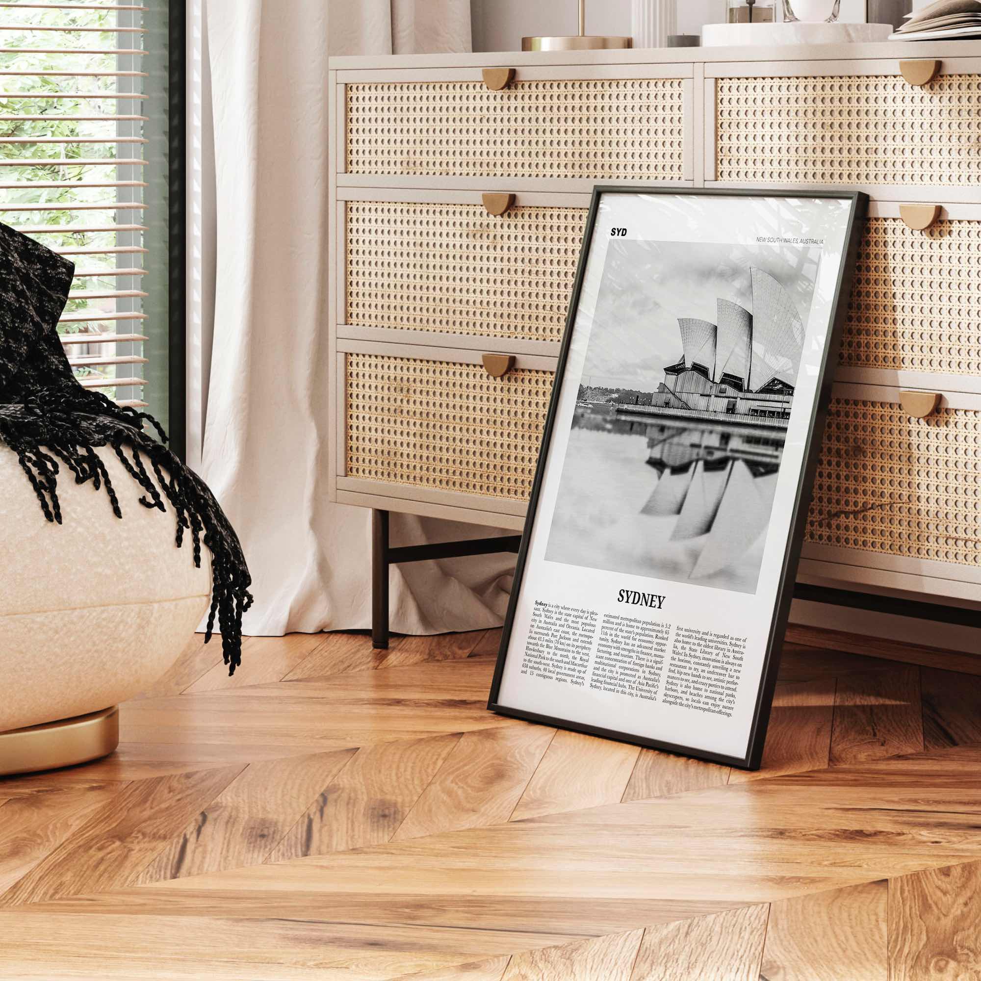 Sydney Print Black and White No 1, Sydney Wall Art, Sydney Poster, Sydney Photo, Travel Print, New South Wales, Australia, Oceania