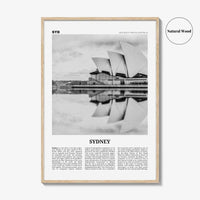 Sydney Print Black and White No 1, Sydney Wall Art, Sydney Poster, Sydney Photo, Travel Print, New South Wales, Australia, Oceania