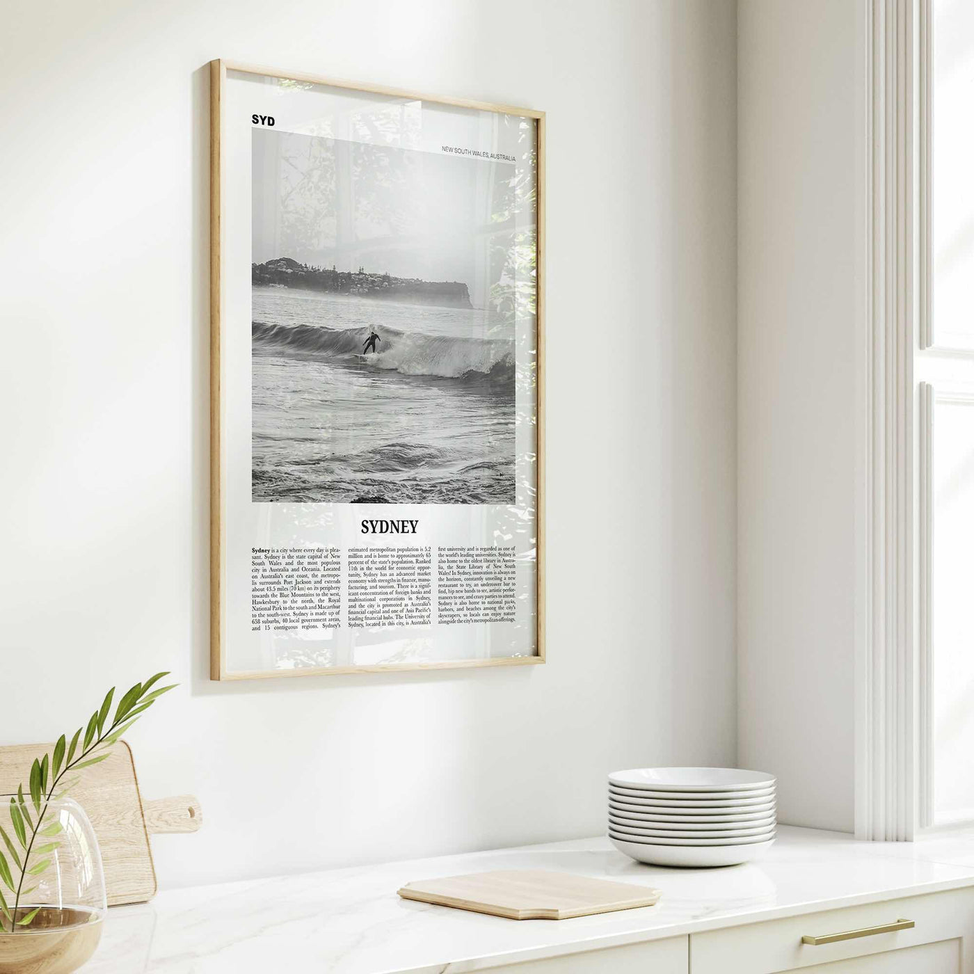 Sydney Print Black and White No 2, Sydney Wall Art, Sydney Poster, Sydney Photo, Travel Print, New South Wales, Australia, Oceania