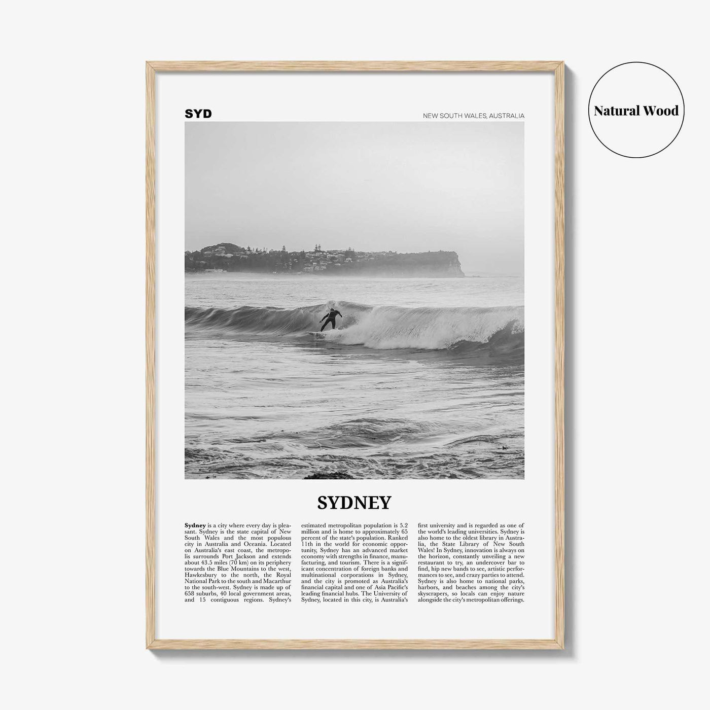 Sydney Print Black and White No 2, Sydney Wall Art, Sydney Poster, Sydney Photo, Travel Print, New South Wales, Australia, Oceania