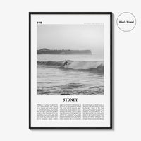 Sydney Print Black and White No 2, Sydney Wall Art, Sydney Poster, Sydney Photo, Travel Print, New South Wales, Australia, Oceania