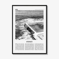 Sydney Print Black and White No 4, Sydney Wall Art, Sydney Poster, Sydney Photo, Travel Print, New South Wales, Australia, Oceania