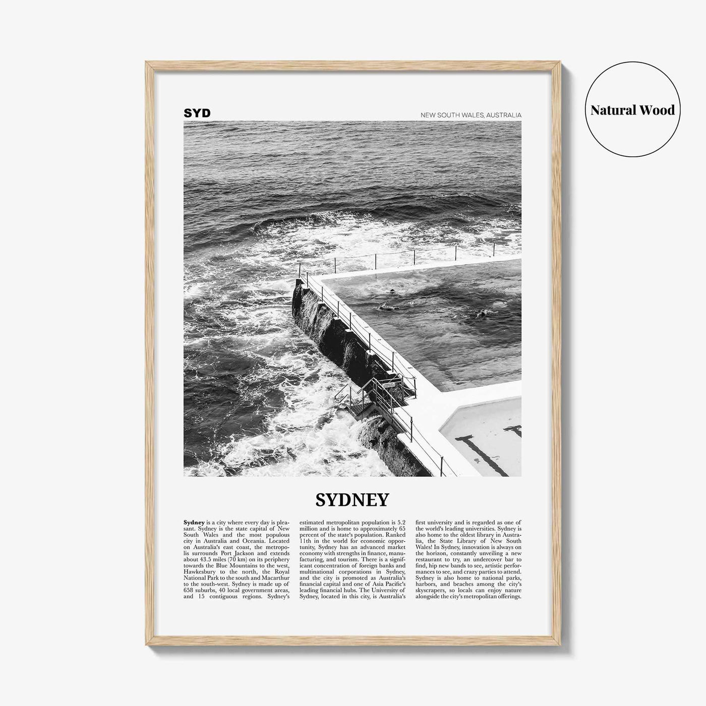 Sydney Print Black and White No 4, Sydney Wall Art, Sydney Poster, Sydney Photo, Travel Print, New South Wales, Australia, Oceania