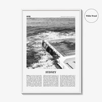 Sydney Print Black and White No 4, Sydney Wall Art, Sydney Poster, Sydney Photo, Travel Print, New South Wales, Australia, Oceania