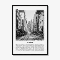 Sydney Print Black and White No 5, Sydney Wall Art, Sydney Poster, Sydney Photo, Travel Print, New South Wales, Australia, Oceania