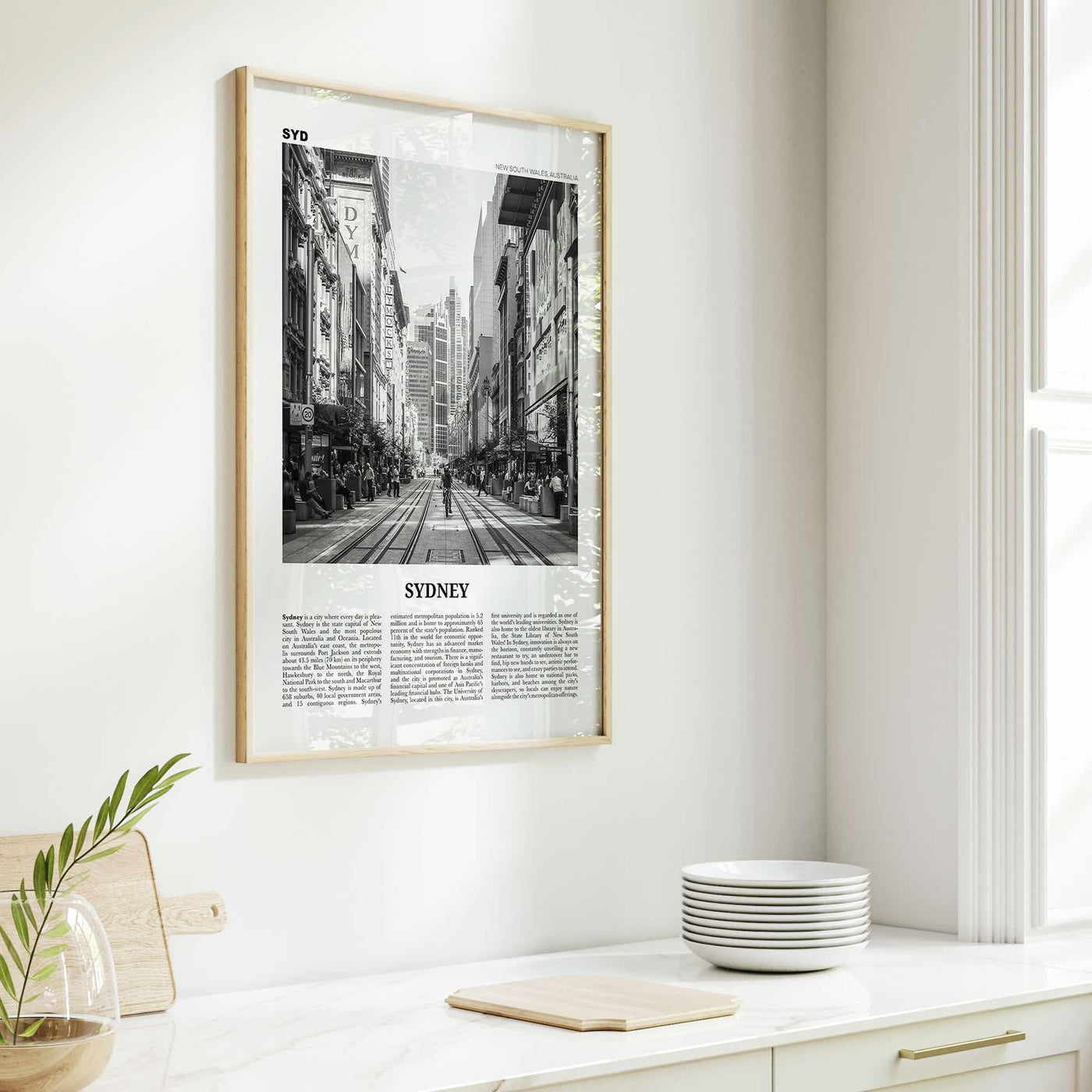 Sydney Print Black and White No 5, Sydney Wall Art, Sydney Poster, Sydney Photo, Travel Print, New South Wales, Australia, Oceania