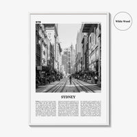 Sydney Print Black and White No 5, Sydney Wall Art, Sydney Poster, Sydney Photo, Travel Print, New South Wales, Australia, Oceania
