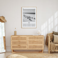 Sylt Travel B&W Poster