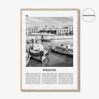 Syracuse Print Black and White Italy No 1, Syracuse Wall Art, Syracuse Poster, Syracuse Photo, Syracuse Wall Décor, Italy, Italia, Sicily