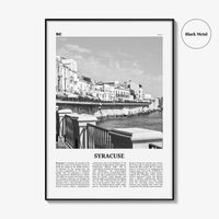 Syracuse Print Black and White Italy No 2, Syracuse Wall Art, Syracuse Poster, Syracuse Photo, Syracuse Wall Décor, Italy, Italia, Sicily