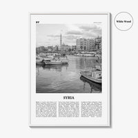Syria Print Black and White, Syria Wall Art, Syria Poster, Syria Photo, Syria Wall Decor, Syria, Sūriyā, Syrian, Damascus, Middle East