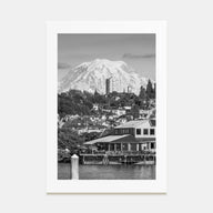 Tacoma Photo B&W Poster