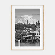 Tacoma Photo B&W Poster