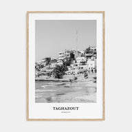 Taghazout Portrait B&W Poster
