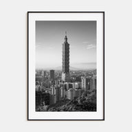 Taipei Photo B&W No 1 Poster