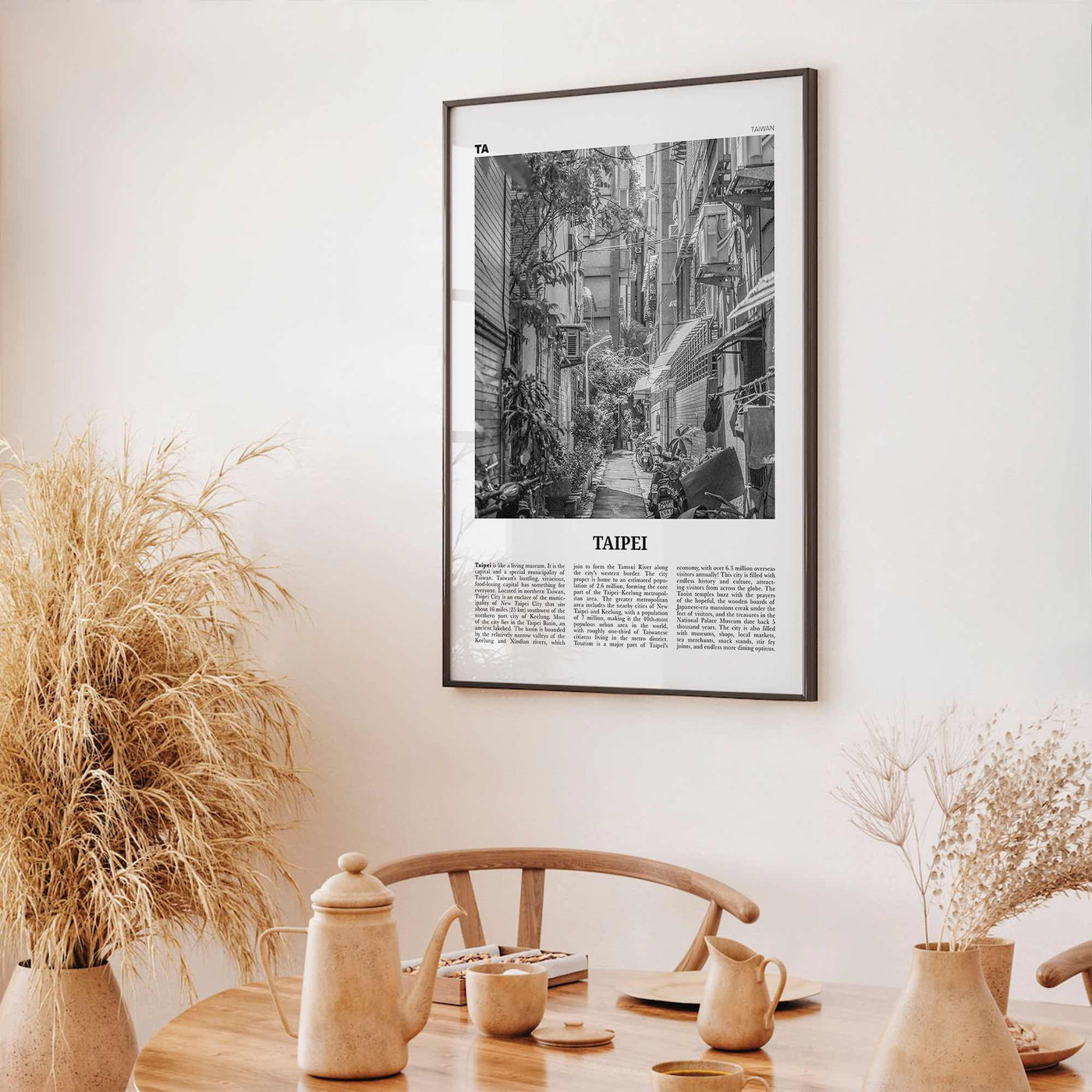 Taipei Print Black and White No 2, Taipei Wall Art, Taipei Poster, Taipei Photo, Taipei Wall Decor, Taiwan, 臺北 臺北市 臺灣 中華民國, Asia