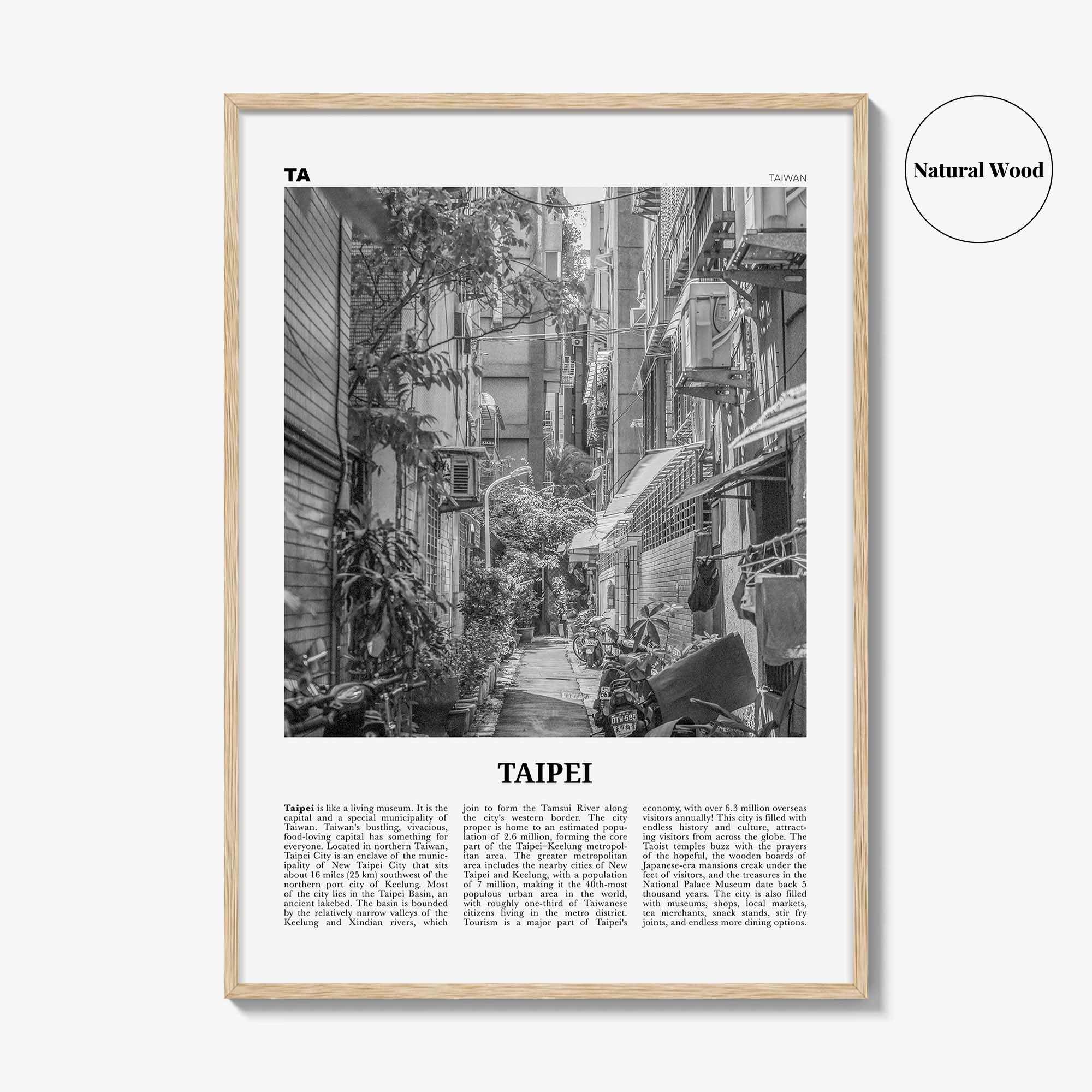 Taipei Print Black and White No 2, Taipei Wall Art, Taipei Poster, Taipei Photo, Taipei Wall Decor, Taiwan, 臺北 臺北市 臺灣 中華民國, Asia