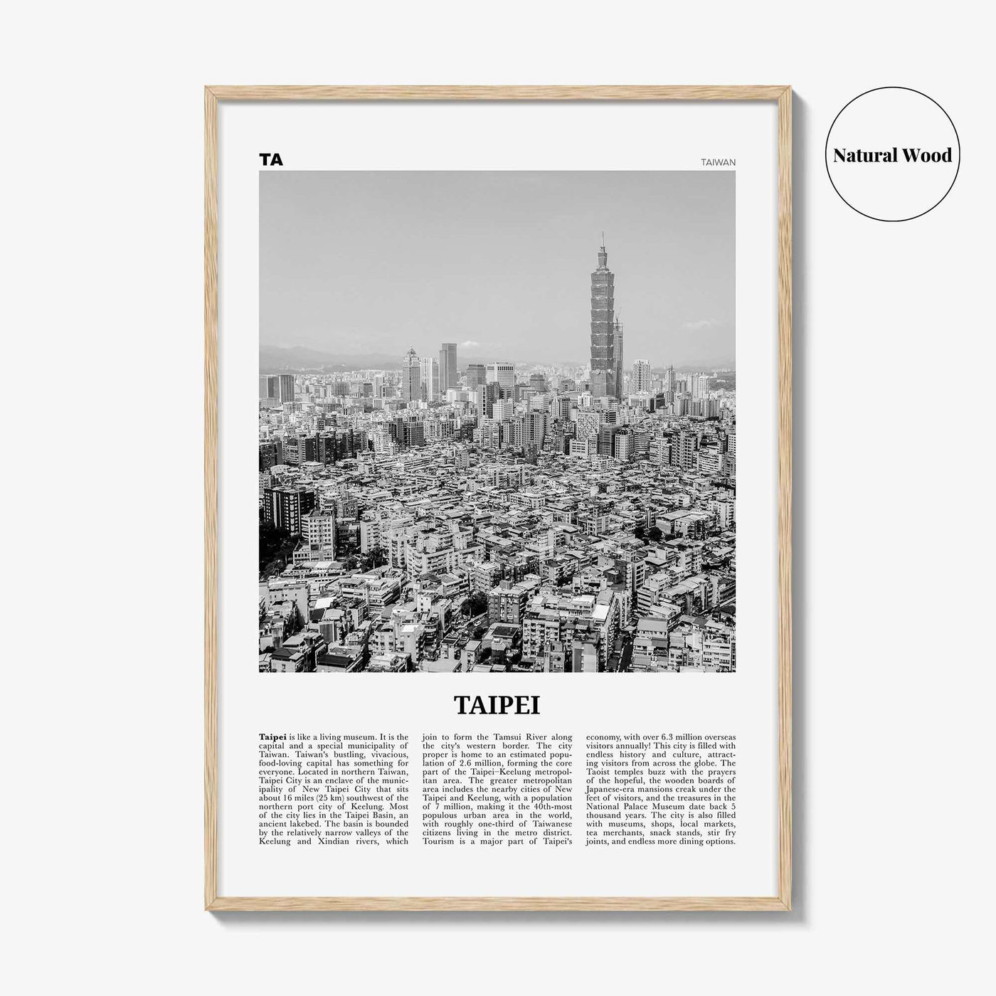 Taipei Print Black and White No 3, Taipei Wall Art, Taipei Poster, Taipei Photo, Taipei Wall Decor, Taiwan, 臺北 臺北市 臺灣 中華民國, Asia