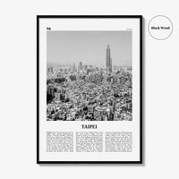Taipei Print Black and White No 3, Taipei Wall Art, Taipei Poster, Taipei Photo, Taipei Wall Decor, Taiwan, 臺北 臺北市 臺灣 中華民國, Asia