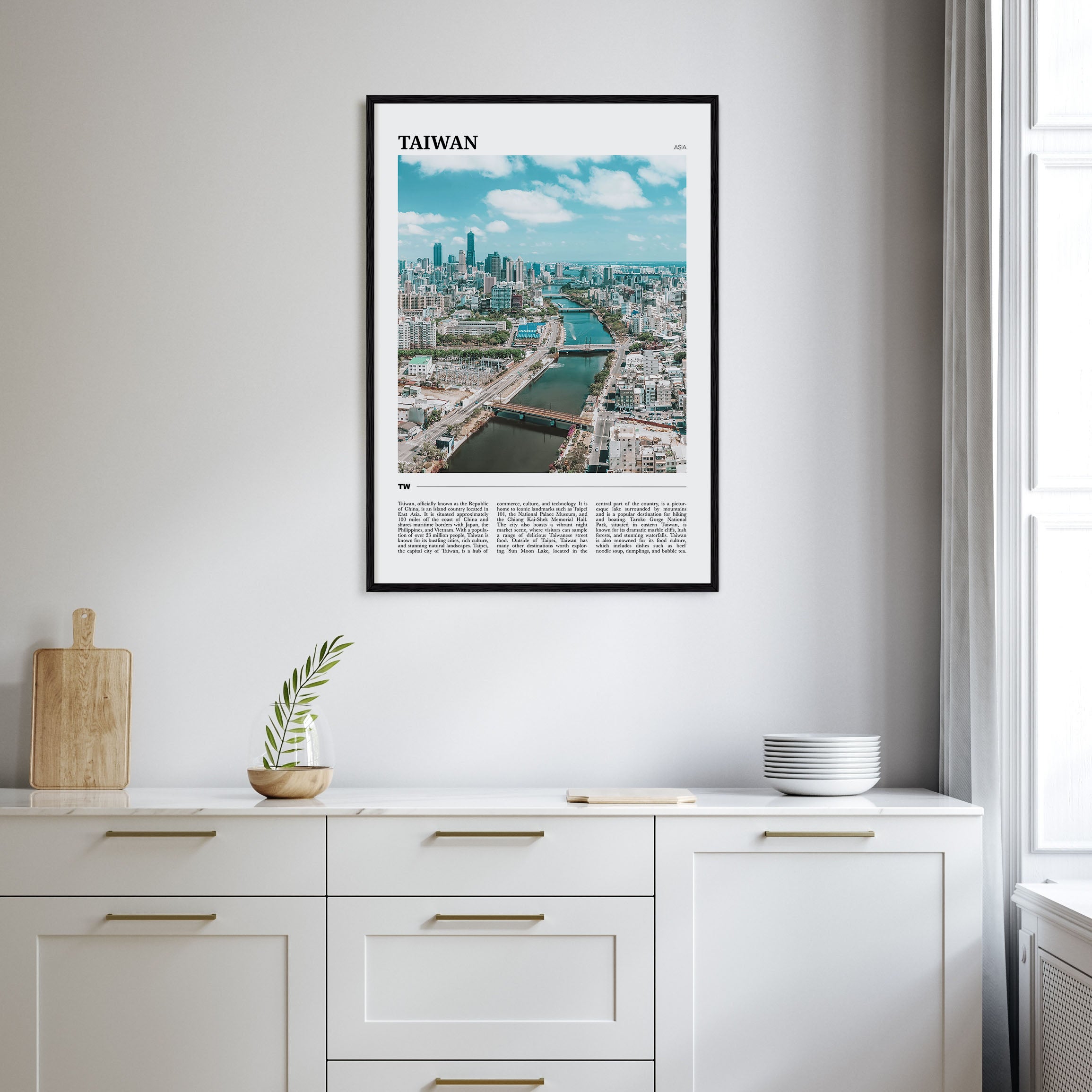 Taiwan Travel Color Poster