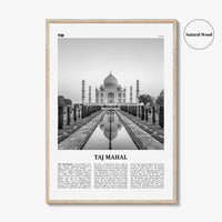 Taj Mahal Print Black and White, Taj Mahal Wall Art, Taj Mahal Poster, Taj Mahal Photo, Taj Mahal Wall Décor, Taj Mahal Map, India