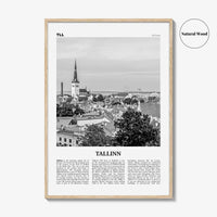 Tallinn Print Black and White, Tallinn Wall Art, Tallinn Poster, Tallinn Photo, Tallinn Wall Décor, Estonia, Harju, Eesti