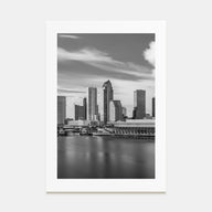 Tampa Bay Photo B&W Poster