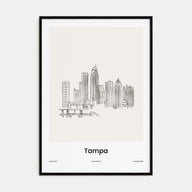 Tampa Drawn Poster