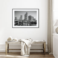 Tampa Landscape B&W Poster