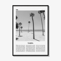 Tampa Print Black and White No 2, Tampa Wall Art, Tampa Poster, Tampa Photo, Tampa Wall Decor, Florida, USA, United States, North America