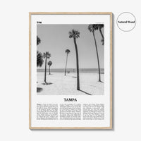 Tampa Print Black and White No 2, Tampa Wall Art, Tampa Poster, Tampa Photo, Tampa Wall Decor, Florida, USA, United States, North America