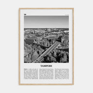 Tampere Travel B&W Poster