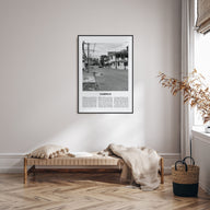 Tampico Travel B&W Poster