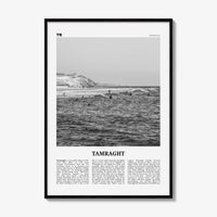 Tamraght Print Black and White, Tamraght Wall Art, Tamraght Poster, Tamraght Photo, Tamraght Wall Décor, Tamraght Map, Morocco