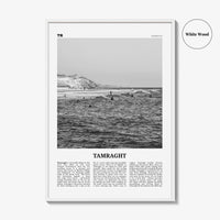 Tamraght Print Black and White, Tamraght Wall Art, Tamraght Poster, Tamraght Photo, Tamraght Wall Décor, Tamraght Map, Morocco