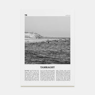 Tamraght Travel B&W Poster